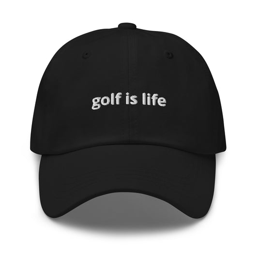 golf is life Dad hat