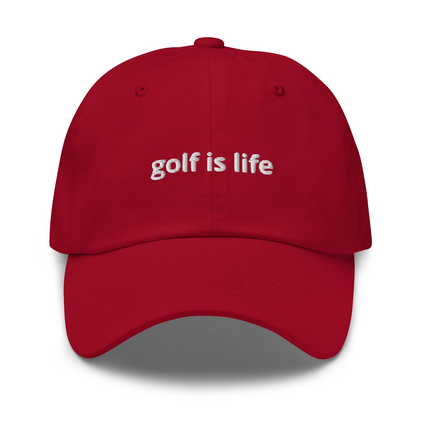 golf is life Dad hat