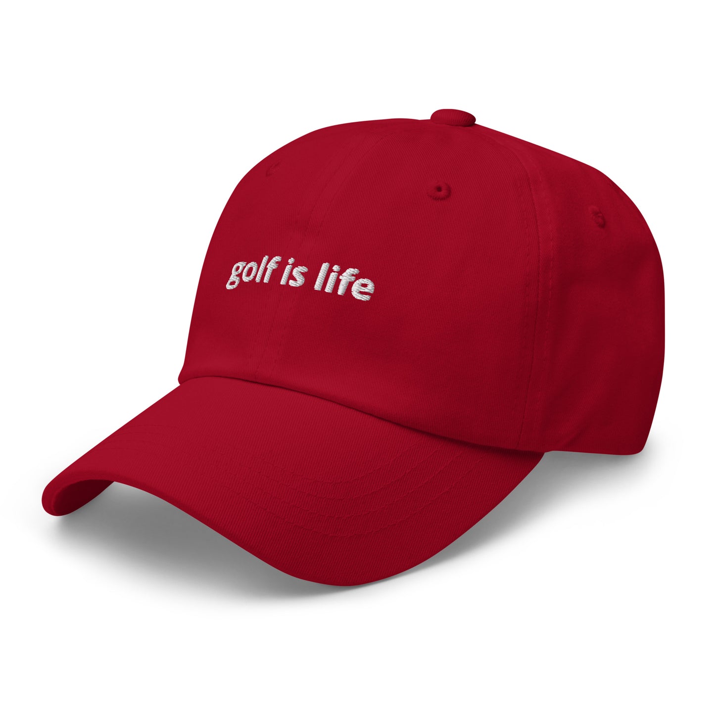 golf is life Dad hat