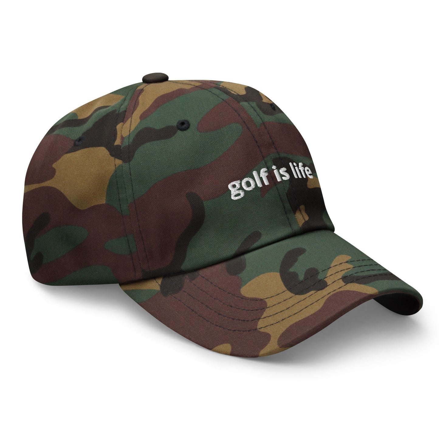 golf is life Dad hat