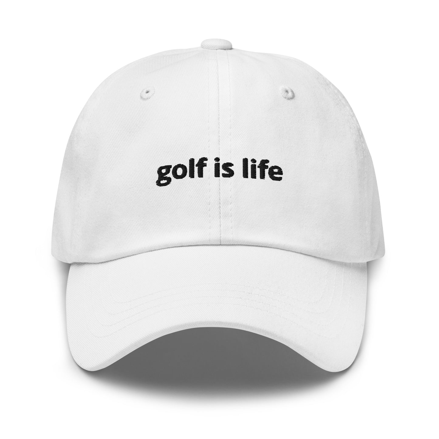 golf is life Dad hat