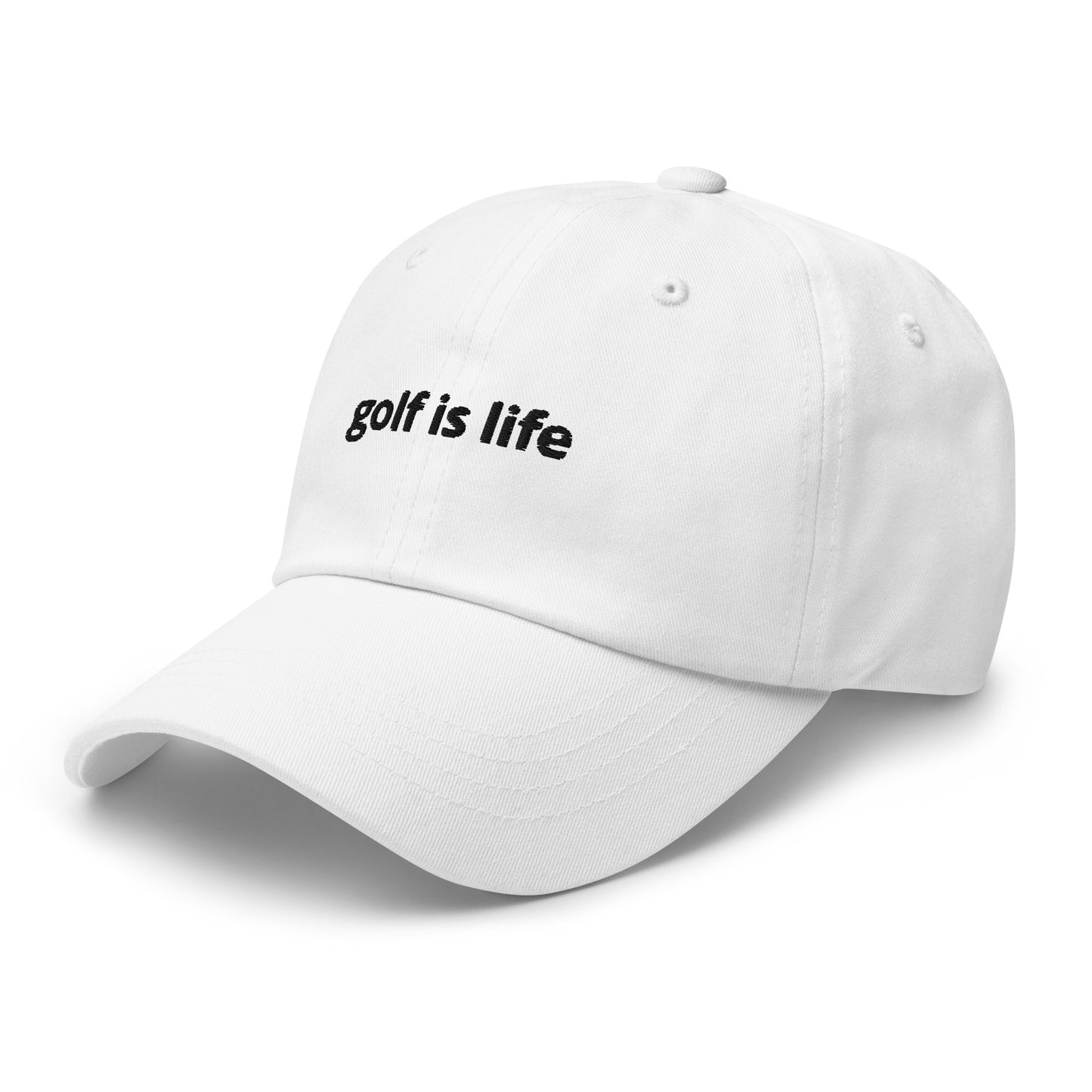 golf is life Dad hat