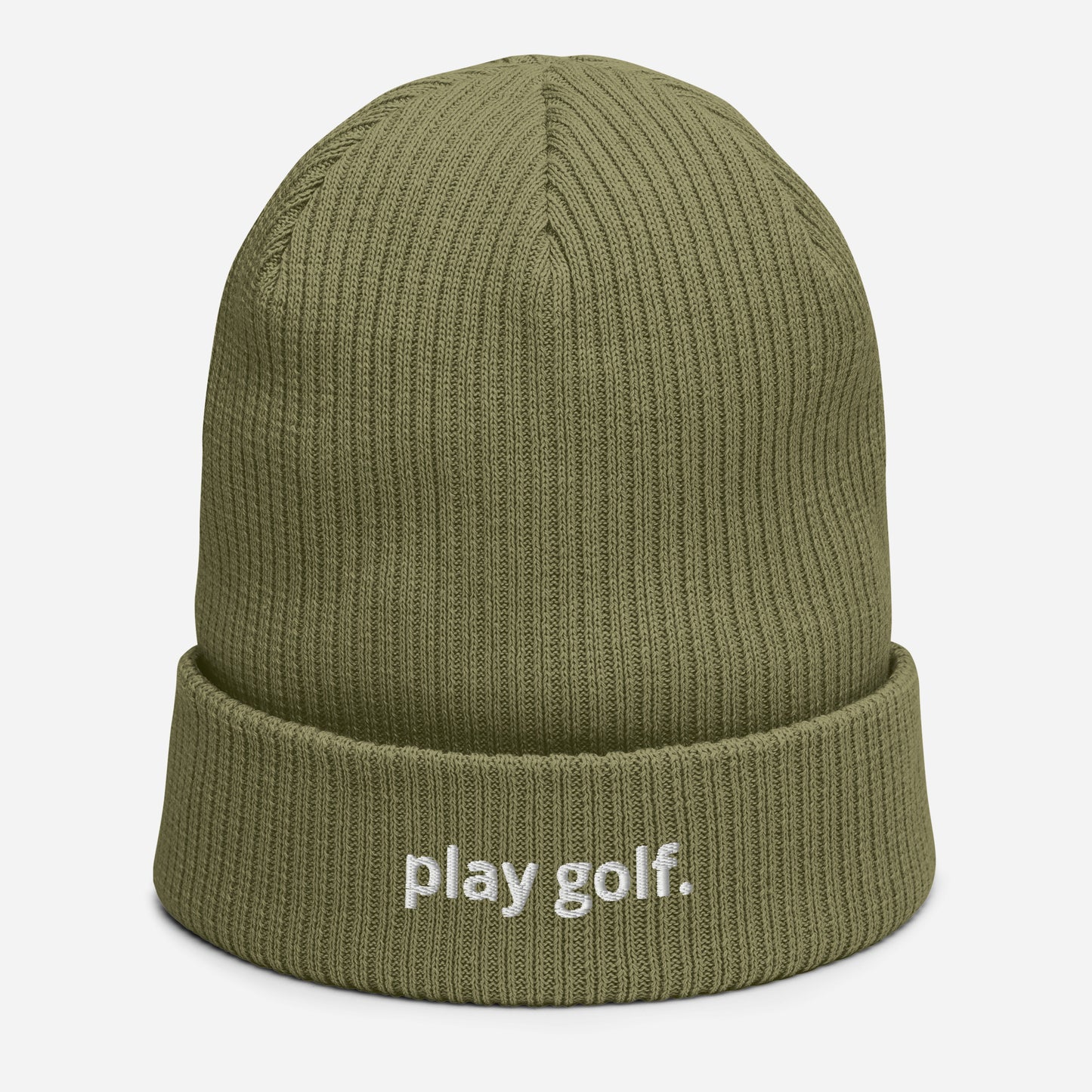 play golf Organic ribbed beanie