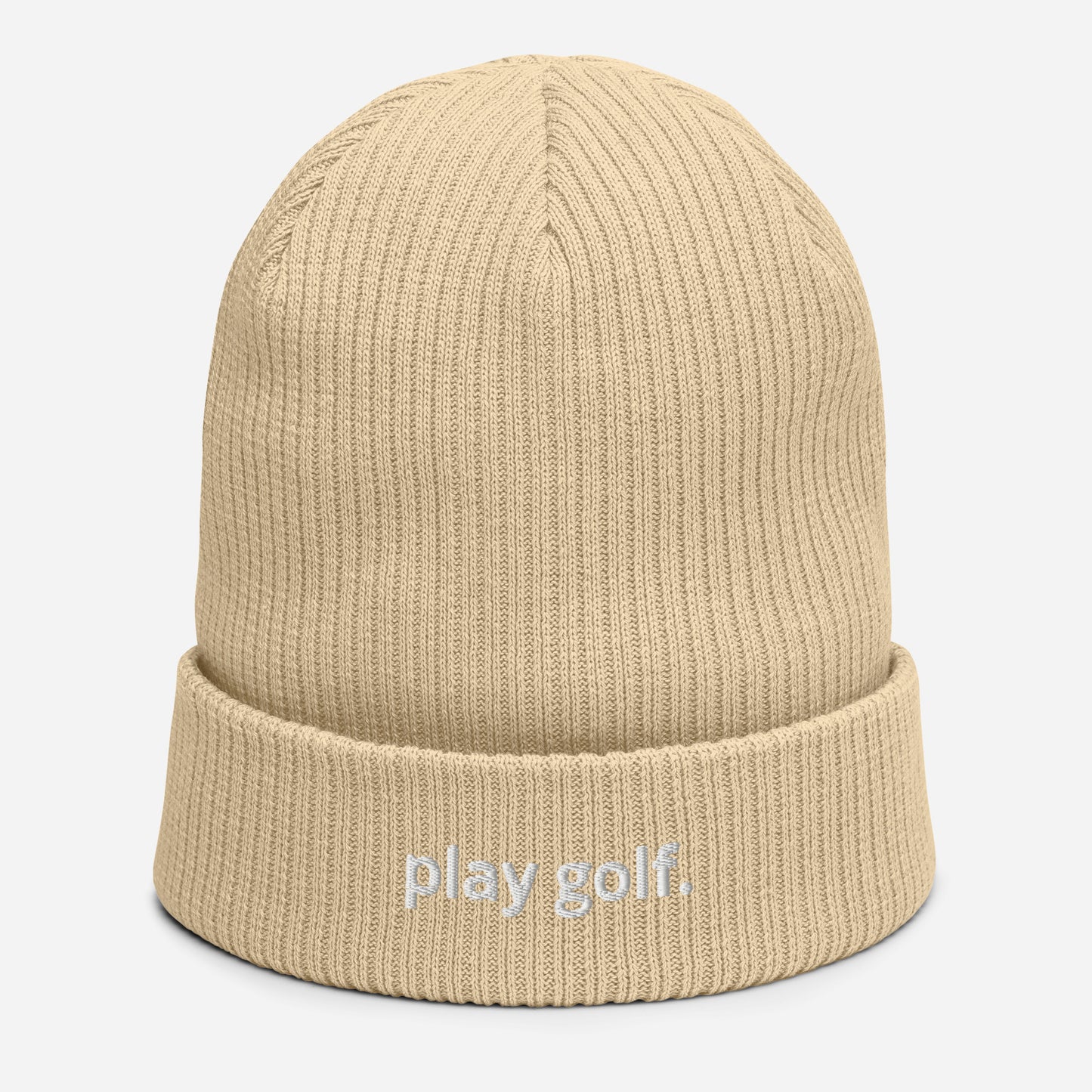 play golf Organic ribbed beanie