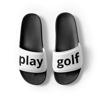 play golf Women's slides